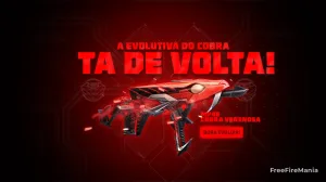 MP40 Cobra Venenosa chega ao Bazar do Drop Free Fire; saiba como conseguir — Free Fire