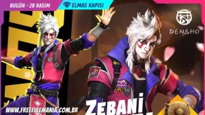 Free Fire Bússola de Prêmios: Caçador de Youkais é a recompensa do evento — Free Fire