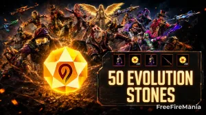 Image about Free Fire code gives 50 Evolution Stones in Indonesia