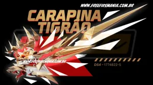 Free Fire: como conseguir Carapinha Tigrão  no Escolha Royale — Free Fire