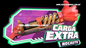 Free Fire: como conseguir Carga Extra Nocaute no Escolha Royale — Free Fire