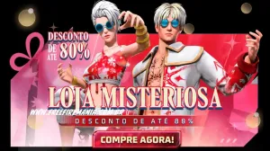 Free Fire: como conseguir Conjunto Assistente  Nevada e  Conjunto DR. Coração Gelado na nova Loja Misteriosa — Free Fire