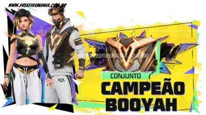 Free Fire: como conseguir Conjunto Campeão Booyah no novo Token Royale — Free Fire