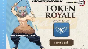 Free Fire: como conseguir Conjunto Inosuke no novo Token Royale — Free Fire