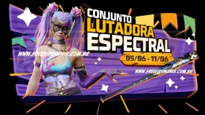 Free Fire: como conseguir Conjunto Lutadora Espectral no Escolha Royale — Free Fire