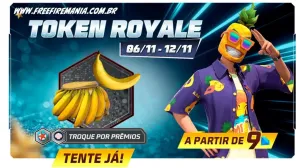Free Fire: como conseguir Conjunto Zé abacaxi no novo Token Royale — Free Fire