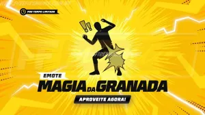 Free Fire: como conseguir Emote - Magia da Granada no Escolha Royale — Free Fire
