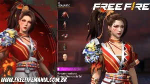Free Fire Escolha Royale: skin Guerreira do Sol chega nesta segunda (14) — Free Fire