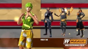 Free Fire: evento Rave de Prêmios traz inédito pacote Onda de Verão e outras skins de volta! — Free Fire
