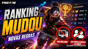 Free Fire exclui emulador e conta compartilhada do rank — Free Fire