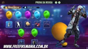 Free Fire: incrível Emote Balão do BOOYAH chega na Prova da Bexiga FF — Free Fire
