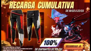 Free Fire libera bônus de 100% nas recargas de diamantes em março 2022 — Free Fire