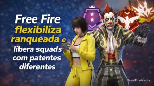 Free Fire flexibiliza ranqueada e libera squads com patentes diferentes — Free Fire