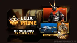 🔥 Free Fire Loja Prime Atualizada Setembro: Coelho Chamusca, XM8, UMP e mais — Free Fire