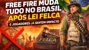 Free Fire muda tudo no Brasil após Lei Felca e jogadores já sentem impacto — Free Fire