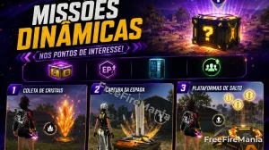 Atualização Free Fire junho 2026: versão OB54 terá missões dinâmicas no mapa — Free Fire