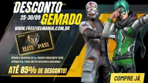 Free Fire: Passe de Elite barato e com desconto chega neste sábado, saiba como conseguir — Free Fire