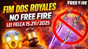 Free Fire remove roletas pagas com diamantes após Lei Felca — Free Fire