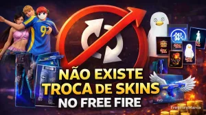 Se Free Fire liberasse troca de skins, isso viraria um caos — Free Fire