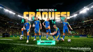 Vira-Carta Free Fire com Chute da Vitória e sistema de viradas — Free Fire
