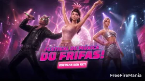 Conjunto Ritmo Rebelde chega ao Vira-Carta do Free Fire — Free Fire