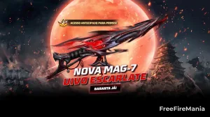 MAG-7 - Uivo Escarlate chega ao Vira-Carta do Free Fire — Free Fire
