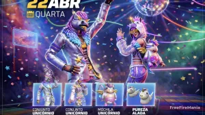 Vira-Carta Free Fire: veja como conseguir Unicórnio Brega no novo evento — Free Fire