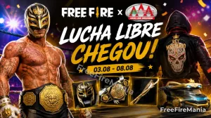 Free Fire x AAA Lucha Libre: nova colaboração chega ao jogo — Free Fire