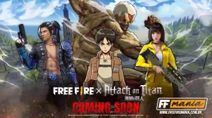 Free Fire x Attack on Titan: Garena announces partnership between Battle Royale and anime series — Free Fire