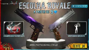 Free Fire x Devil May Cry: USP Ebony & Ivory chega ao jogo neste sábado (11) — Free Fire