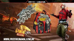Free Fire x La Casa de Papel: itens gratuitos e Royale Especial disponível no sábado (11) — Free Fire