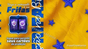 Como ganhar Cartão de Proteção de Estrelas no evento Jogo do Intervalo! — Free Fire