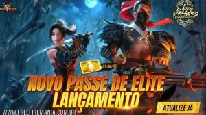 Ganhe o Cartão de Personagem nível máximo ao comprar o novo Passe de Elite — Free Fire