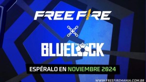 Garena confirma la asociación de Free Fire con Blue Lock para noviembre de 2024 — Free Fire