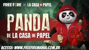 Free on Free Fire: Win the skin of Pet Panda La Casa de Papel — Free Fire