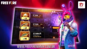 Big Boss Time and win the new package with Skin Deliquente Coelho — Free Fire
