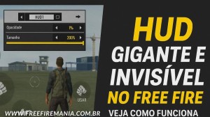HUD Gigante e Invisível no Free Fire: Veja como funciona a nova atualização — Free Fire