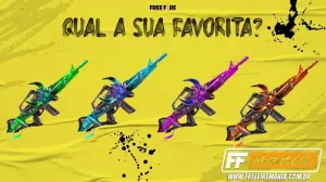 Free Fire Incubator de marzo de 2021: la nueva ruleta trae las pieles del arma M4A1 Dark Tropes — Free Fire