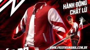 Jaqueta Santander do Free Fire começa a chegar na gringa por 9 diamantes — Free Fire