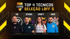 LBFF 5: Conheça o TOP 4 técnicos da quinta edição — Free Fire