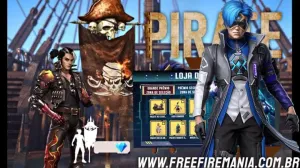 Loja dos Desejos 7.0: evento chega na terça e traz emote Bandeira Pirata — Free Fire