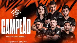 Dollars é a grande campeã da 3ª edição da La Copa — Free Fire