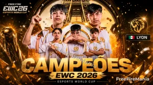 LYON é campeã mundial do Free Fire na EWC26 — Free Fire