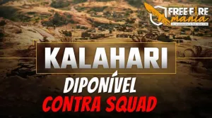 Mapa Kalahari disponível no Contra Squad — Free Fire