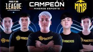 Mineros é campeão da Free Fire Pro League LATAM; Final bate 11 milhões de visualizações — Free Fire