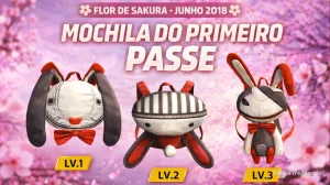 Garena libera versão da mochila do primeiro passe hoje no Free Fire — Free Fire