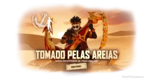 Free Fire: como conseguir Movimento de Finalização - Tomado Pelas Areias no Arco do Destino — Free Fire