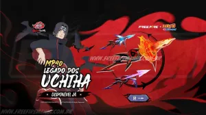 Free Fire: como conseguir MP40 - Legado Dos Uchiha no Token Royale — Free Fire