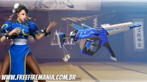 MP5 Chute Helicóptero, da parceria com Free Fire chega na Caixa do Street Fighter V — Free Fire