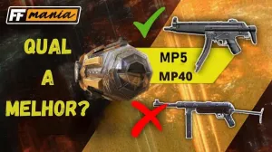 MP5 com acessório Descarga Elétrica: melhor alternativa para a MP40? — Free Fire